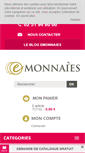 Mobile Screenshot of emonnaies.fr